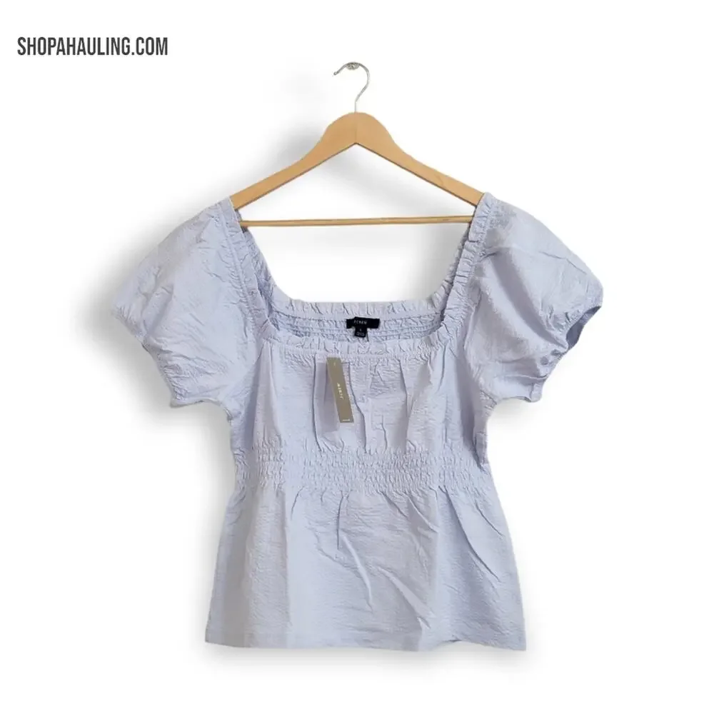 J. Crew gorgeous smocked